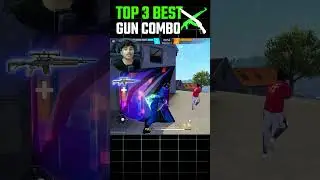 Best Gun Combo in Free Fire 🔥🤫 99.99% Players को नहीं पता 🙅‍♂️ #shorts || FireEyes Gaming