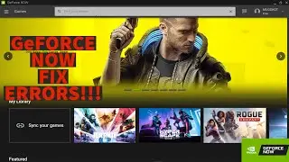 Geforce now start up crash fix and installation error fix!!!