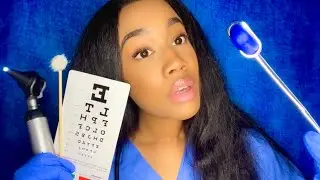 ASMR Fast & Aggressive Cranial Nerve Exam Role-play 🩺 Medical Exam ASMR 🩺