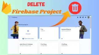 How to delete firebase project || firebase database kaise delete kare || Firebase Project delete