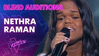 Nethra Raman Performs Lewis Capaldi's Bruises | The Blind Auditions | The Voice Australia