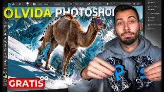 Mejor que Photoshop! Crea y Edita Imágenes por IA GRATIS e ILIMITADA 🎨 Tutorial FÁCIL con Photopea