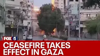Israel-Hamas ceasefire takes effect in Gaza, hostages released