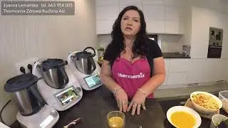 Live Thermomix - Zupa z batatów i cukinii, Tajski makaron curry z warzywami i złote mleko