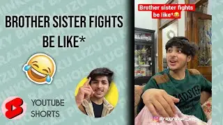 Brother sister fights be like*😂 | Raj grover |