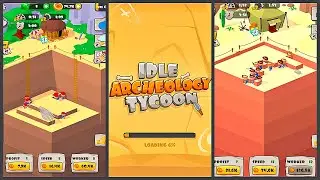 Idle Archeology Tycoon (Gameplay Android) - Idle Game - [Android Fragments]🧩