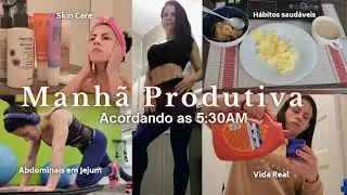 Hábitos Saudáveis que vão mudar sua Vida, Manhã Produtiva, Skin care... #rotina #vidasaudavel #vlog