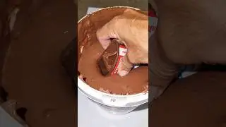 Giant Nutella Bucket Dipping