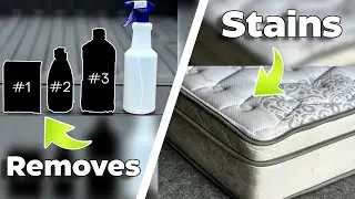 How to Clean Stains from a Mattress - Pee or Coffee