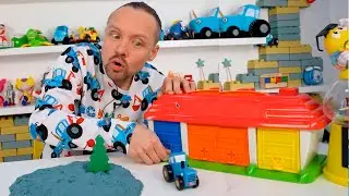 Сказка Поиграйка с Егором Как Синий трактор в Сказку Три медведя попал