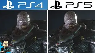 Resident Evil 3 Remake - PS4 vs PS5 Upgrade - Graphics Comparison