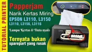papper jam narik kertas miring epson L3110