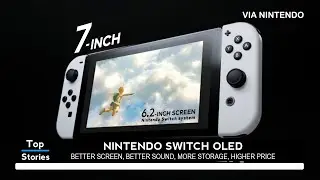 Nintendo Switch OLED Announcement | Virgin Galactic vs. Blue Origin | MIT Knitted Keyboard