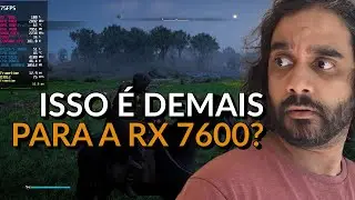 RX 7600 RODANDO EM 4K ASSASSIN'S CREED VALHALLA COM O RYZEN 5 3500X