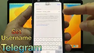 How to Set Username on Telegram