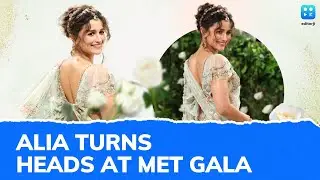 Met Gala 2024 Red Carpet | Alia Bhatt Embraces The Red Carpet With Handcrafted Saree