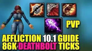 AFFLICTION WARLOCK 10.1 PVP GUIDE - Talents , Gear , Stats , & More - BuaLock - 10.1 Dragonflight