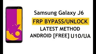 Samsung J6/J6+ Bypass Google Account Lock/Frp Unlock 2022 ANDROID 10 New Method 1000% Tested