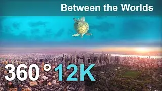 Between the Worlds. Relaxing 360 video in 12K.