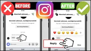 Instagram Reply Option Not Showing Fix I How To Fix Message Swipe Reply Not Working Instagram