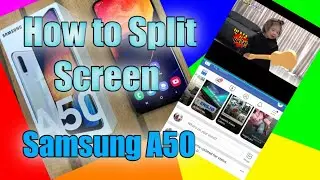 How to Split Screen your Samsung A50...