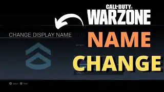 CHANGE Name On Modern Warfare Warzone (PS4 XBOX PC)