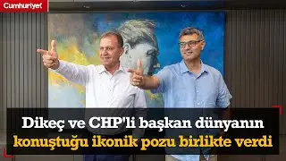 Yusuf Dikeç ve CHP'li başkan dünyanın konuştuğu ikonik pozu birlikte verdi