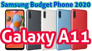 Galaxy A11 First Look | Samsung Budget phone 2020