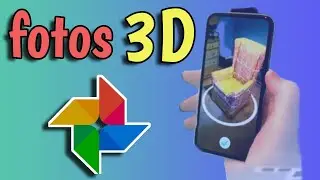 como crear fotos en 3D en Google fotos