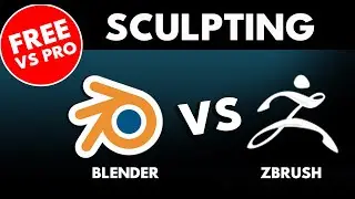 Blender vs ZBrush Sculpting