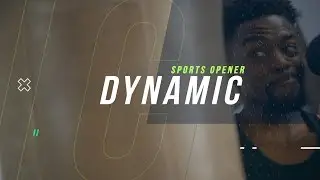 Dynamic Sports Opener - After Effects Templates +Tutorial