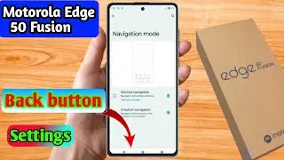 moto edge 50 fusion back button settings, moto edge 50 fusion side button setting