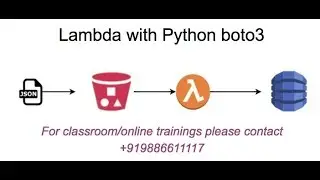 AWS Lambda : load JSON file from S3 and put in dynamodb