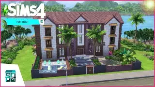 Tomarang Apartment Complex | The Sims 4 For Rent | House Build + Tour