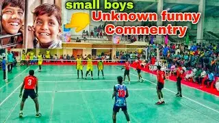 Fun 🤣 commentry 👌 Two Small boys 🔥 | St Joseph Thrichy vs STC Pollachi | Indian team player Aswin
