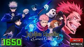 Jujutsu Kaisen: Cursed Clash - GTX 1650 Benchmark | Acer Nitro 5 Gaming Test | Ryzen 5 3550H