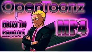 Opentoonz Tutorial: How To Render An MP4