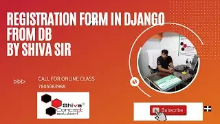 How to create registration form in Django ,Django Registration Form