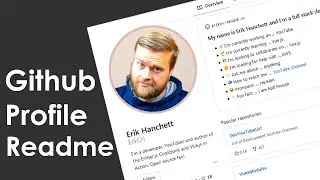 How To Create A GitHub Profile README (NEW) // Github Tutorial: Add A New Profile! Get A Job!