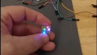 Smallest NeoPixel Matrix? WS2812 1010 Size 8x8 Matrix