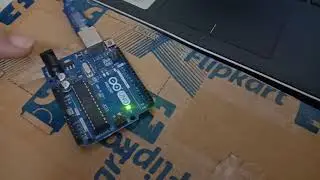 Blinking of LED using Arduino UNO