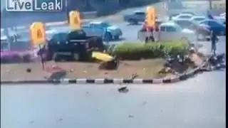 Deadly Collision Between Motorbike and Car