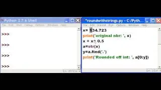 Python Rounding of Numbers without the round, int functions