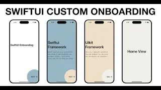 SwiftUI: Design Animated Onboarding Screens from Scratch