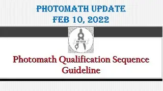 Photomath | Qualification Sequence | Become a Photomath Expert | Complete Procedure 
