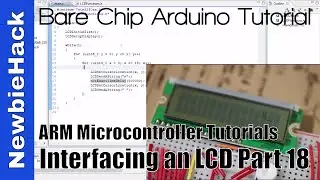 31. How to Set the cursor Location on the LCD on the ARM MCU - Part 18