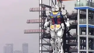 GUNDAM: O ROBÔ GIGANTE JÁ ESTÁ CAMINHANDO !