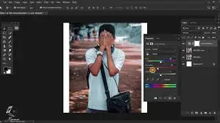 How to create simple glitch effect on photoshop