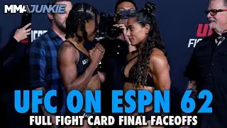 UFC on ESPN 62 Full Fight Card Faceoffs From Las Vegas | UFC Vegas 96