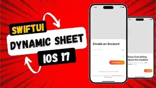 SwiftUI Dynamic Sheet Height - iOS 17 - ScrollView APIs - Xcode 15 - SwiftUI Tutorials